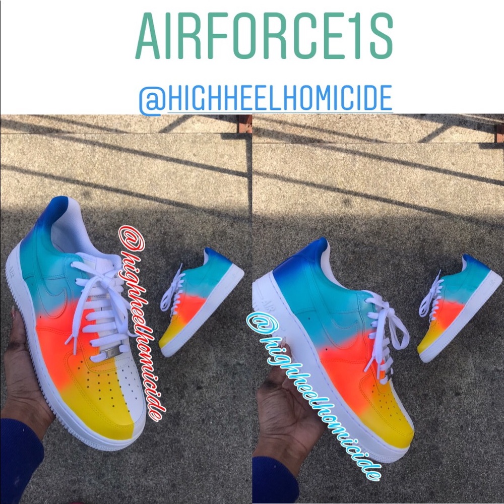 Custom half & half airforce1